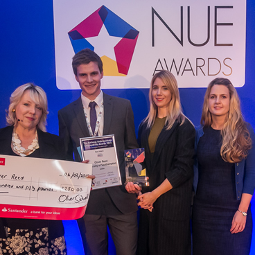 Southampton student wins national Best Intern award 2015