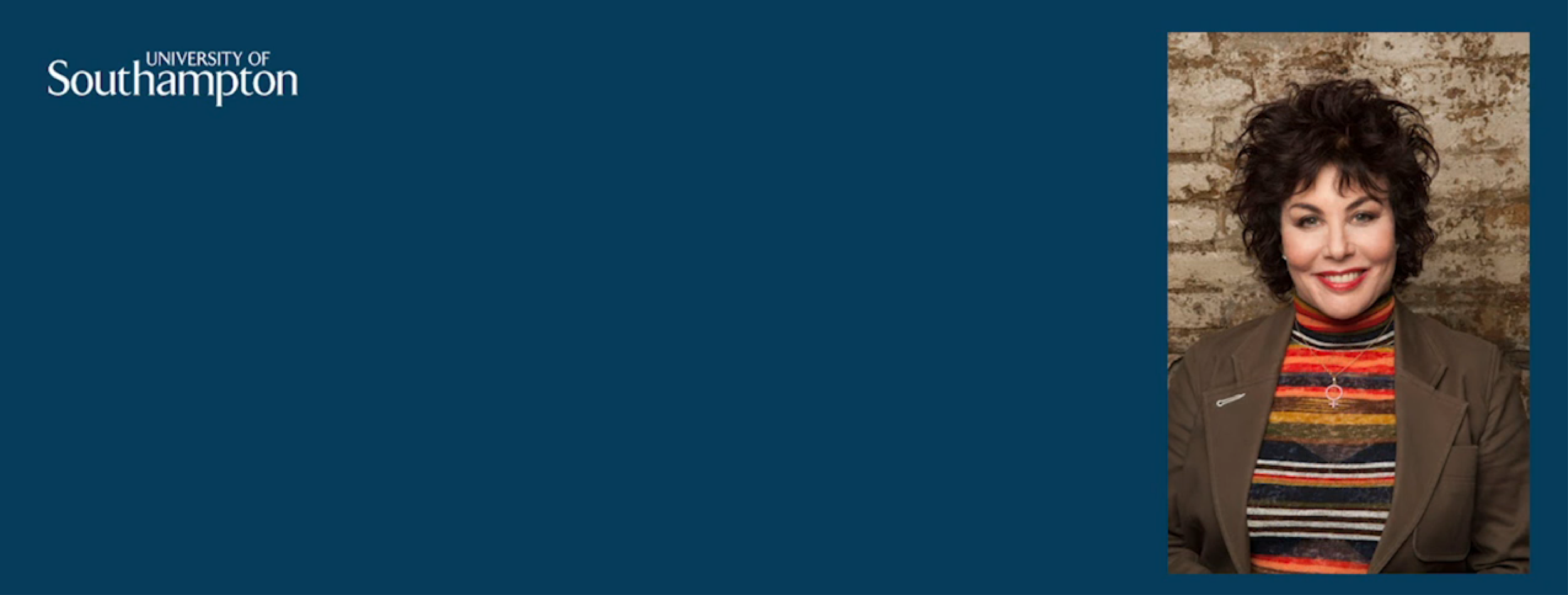 In Conversation with Ruby Wax OBE – Annual Wade Lecture