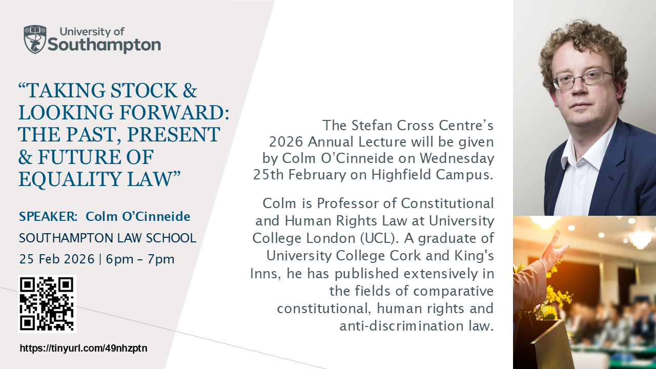 Taking Stock & Looking Forward: The Past, Present & Future of Equality Law